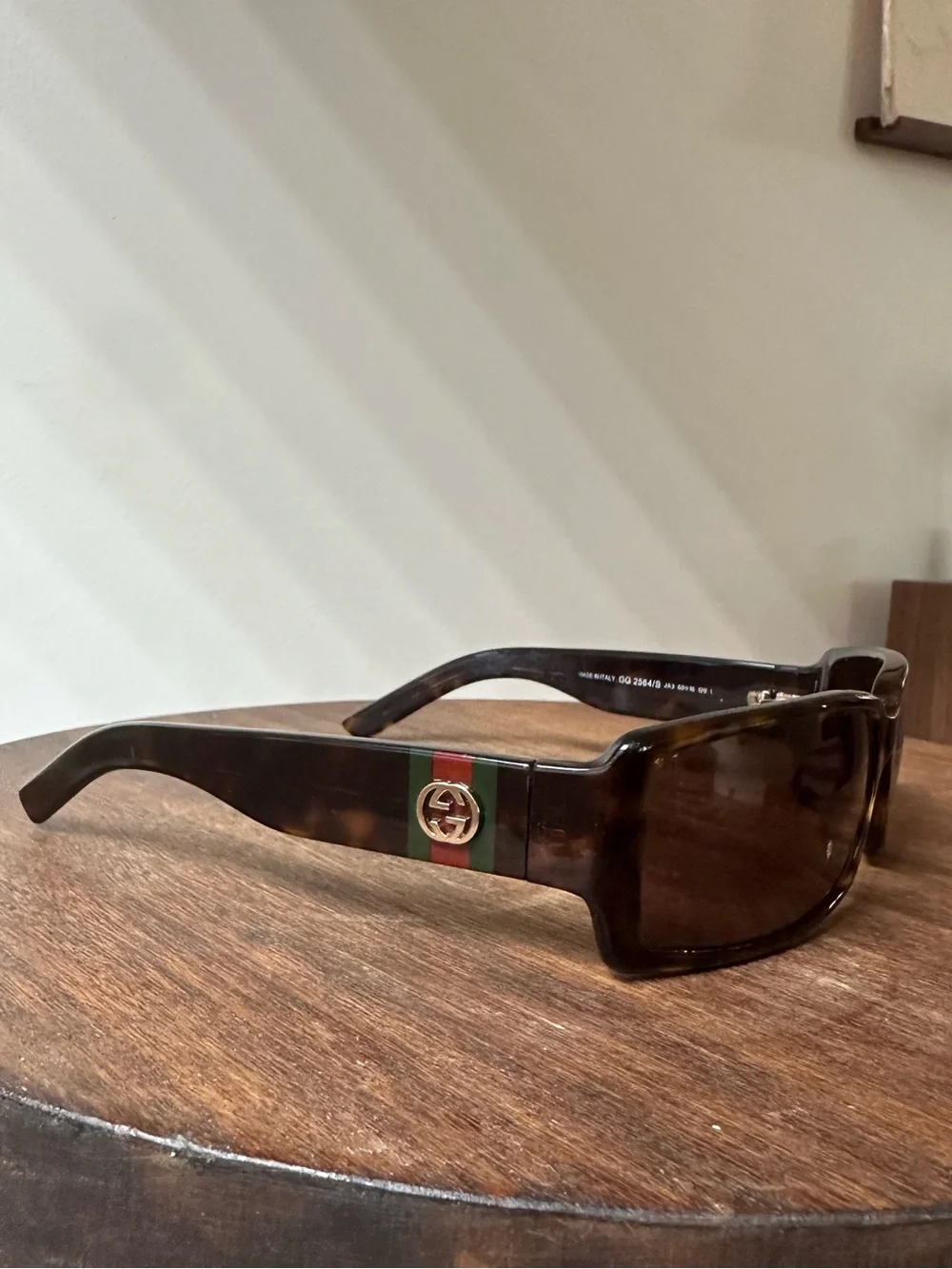 Vintage Gucci wrap sunglasses unisex GG 2564/SJA3 60016 1201